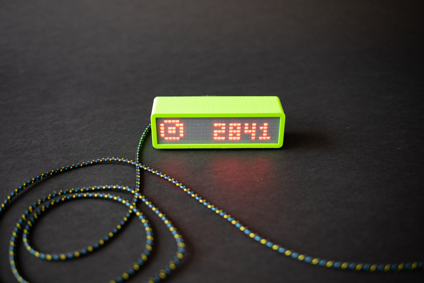 Electronic Instagram Followers Counter – a stylish digital display showing real-time follower count.